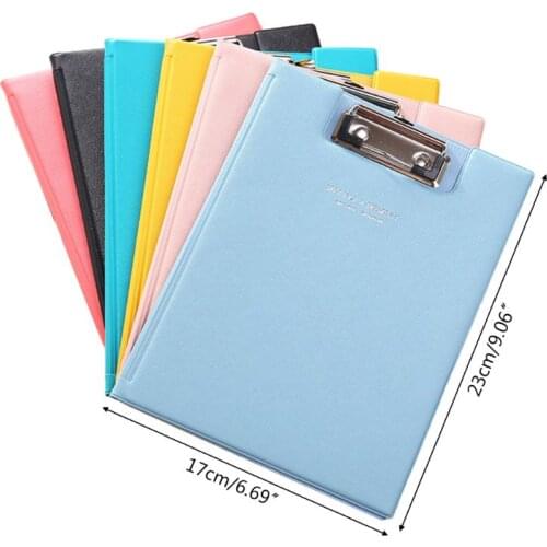 A5 Waterproof Clipboard Writing Pad File Folder Document Holder School Supply U1JA