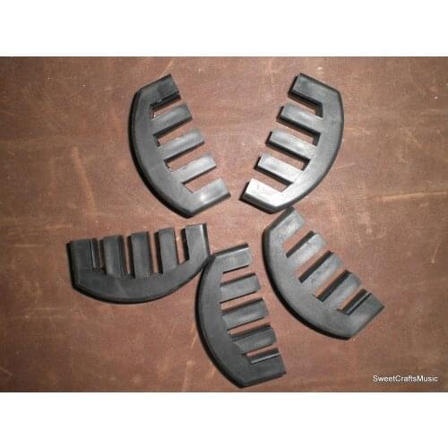20 PCs Violin Rubber mute Violin practice mute 5 claw mute
