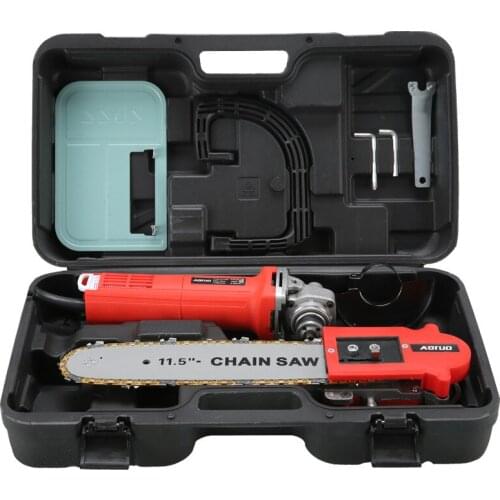 220V 860W Cutting, grinding and polishing integral electric chain saw, electric chain saw for lumbering, household electric chai