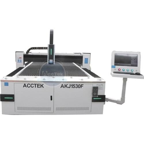 Metal Cutting Machine AKJ1530F-2 Fiber Laser Cutter CNC Machinery