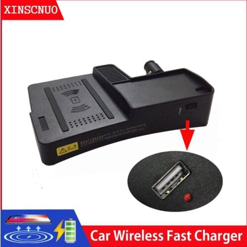 Car Accessories wireless mobile charger For Audi Q5 2018-2020 QI wireless Fast charging phone Car Charging Pad