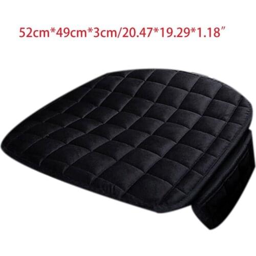 Car Seat Cover Winter Warm Cushion Antislip Universal Front Chair Breathable Pad