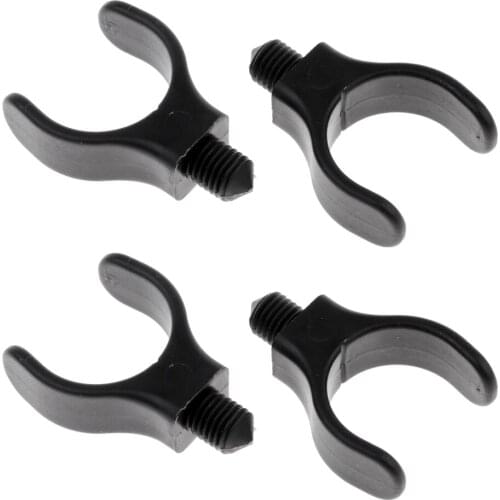 4 Pcs Fishing Rod Holder Butt Rest Rod Pod Rest Gripper Carp Fishing Tackle Fishing Rod Rest