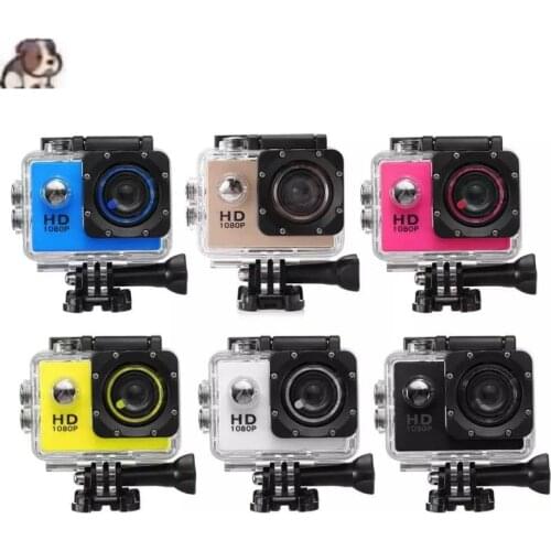 New Sale HD 4K Action Camera WiFi 12MP 2 Inch 30M Go Waterproof Pro 170D Helmet Bicycle Video Recording Sports Camera Hot
