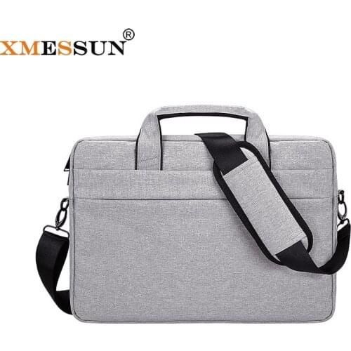 XMESSUN 2021 Canvas Laptop Handbag Fashion New Casual Large Capacity For Leisure Apple Business Travel Macbook Pro Laptop Bag