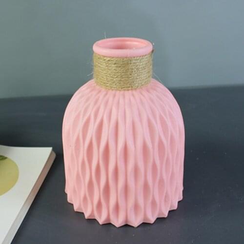 Art Vase Plastic Modern Bedroom Anti-ceramic Layout Is Simple For Home Decoration Festival Party Drop Shipping