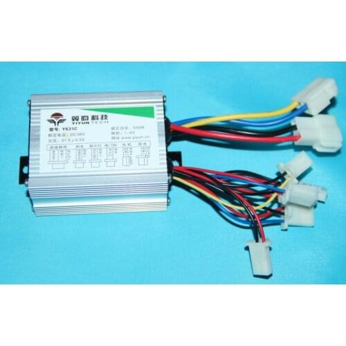 Motor controller 36V 500W brushed speed control box electric bike scooter parts controlador para bicicleta patinete