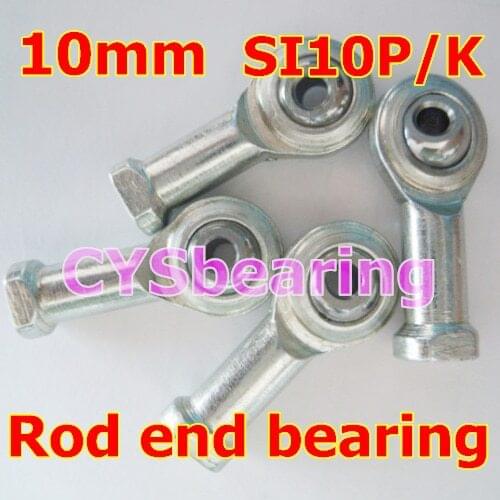 M10 fish eye SI10P/K NHS10 M10X1.5 female metric right hand threaded rod ends joint bearing