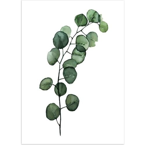 Plants Green Leaves DIY Embroidery 11CT Cross Stitch Kits Craft Needlework Set Printed Canvas Cotton Thread Home Sale