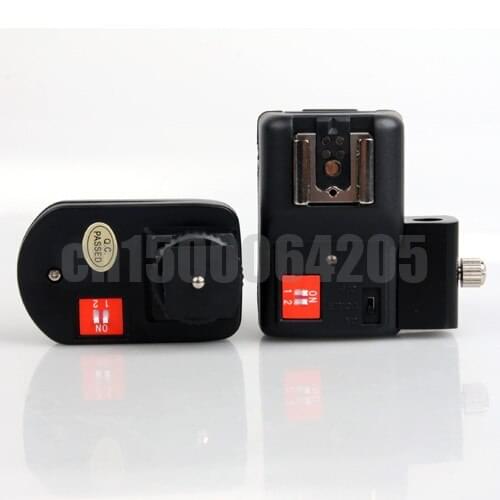 NEW PT-04 NE 4 Channels Wireless/Radio Flash Trigger set with Umbrella Holder