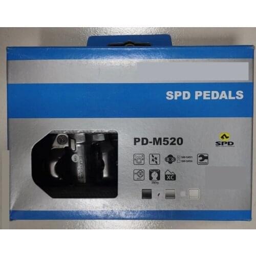 For SHIMANO PD M520 PD M540 MTB mountain bike bicycle pedals cycle self-locking lock pedal original accessories