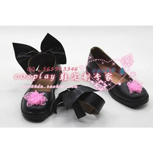 Rozen Maiden Shinku Black Cosplay Shoes S008