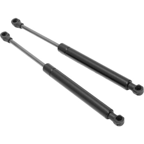 Front Bonnet Hood Gas Lift Struts Rods Black Fit For BMW E60 E61 Series Auto