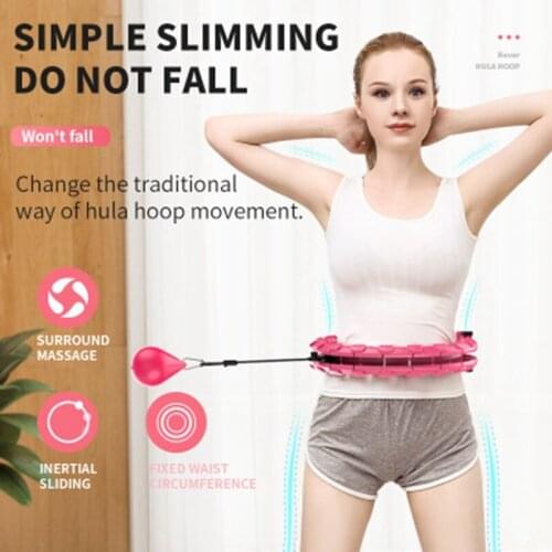 Home Training Smart Waist Abdominal Sport Hoops Detachable Never Falling Adjustable Hoop Thin Exercise Fitness Equipment