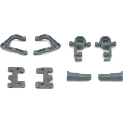 Upper Lower Swing Arm Steering Cup Wheel Adapter for WPL D12 1/10 RC Truck Car Spare Parts Accessories