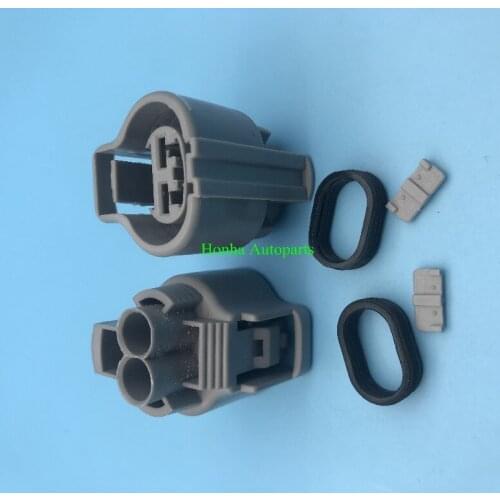 100pcs/lot Female 2 Pin/Way Auto Electronic Fan Plug Connector Waterproof