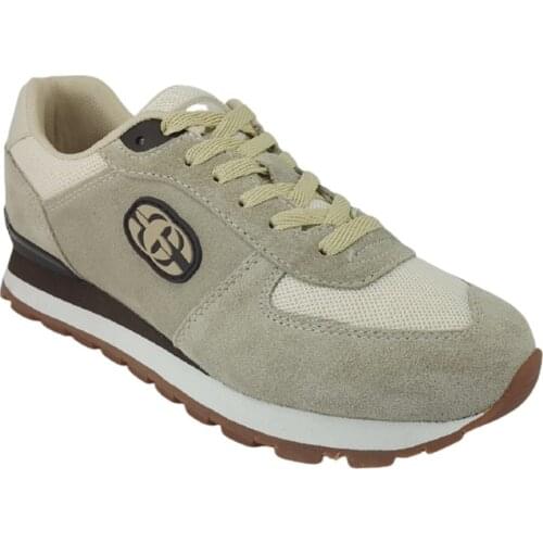 2021 Trend Yeni Sezon Model Tekstil Ayakkabı İle Kişiye Özel ve Rahat Bej Scootland 13382 Günlük Erkek Ayakkabı