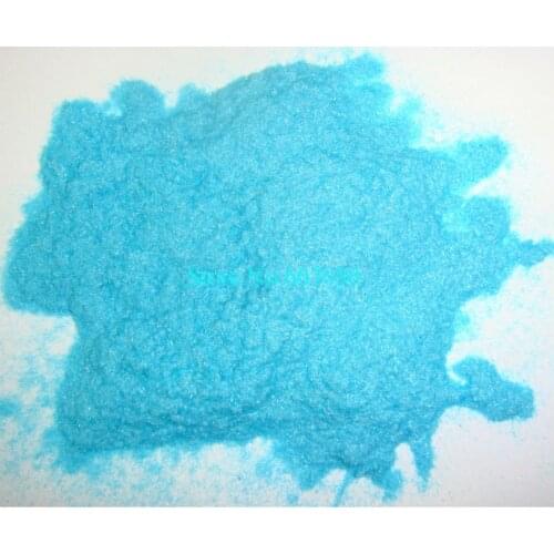 50g/bag x 3D Brand New Light Blue Flocking Villus Powder for Nail Art-Free Shipping Wholesale