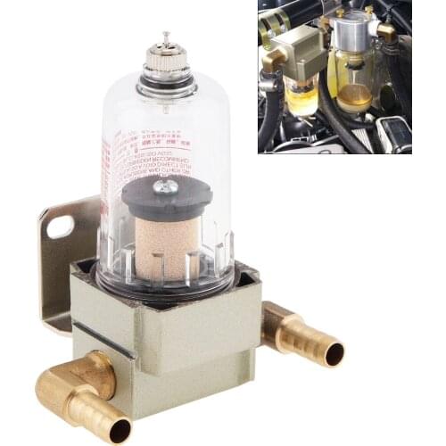 6mm 8mm 10mm 12mm Universal Auto Car Engine Mini Oil Catch Tank Oil Can Filter Out Impurities Oil and Gas Separator