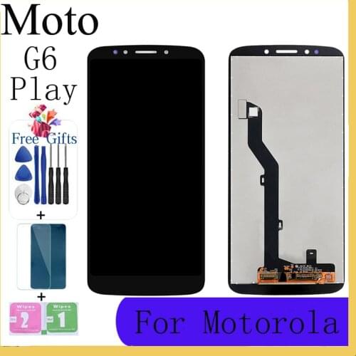 For Motorola Moto G6 Play LCD Display with frame Touch digitizer assembly XT1922 XT1922-3 XT1922-4 XT1922-5