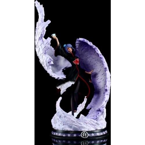 Naruto Anime Manga Figure GK Akatsuki Acoustic Resonance CS Konan Statue PVC Action Figure Boxed Collectible Model Toys Ornament