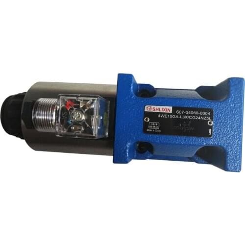 Shlixin High Pressure Solenoid Valve Directional Valve 4we10ga-L3X/Cg24nz5l Hydraulic Valve