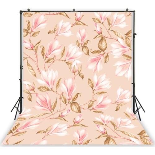 HUAYI Photography Backdrop Vintage Flowers Floral Newborns Child Photo Background Studio Customize Photobooth Backdrops XT-7139