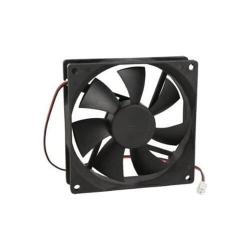 Hot Sale Black Plastic Square 9025 90 x 90 x 25mm DC 12V 0.25A Cooler Fan