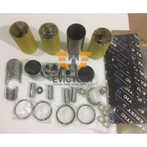 Kubota V3300T V3300 V3300-DI V3300DI rebuild overhaul kit + water oil pump valve