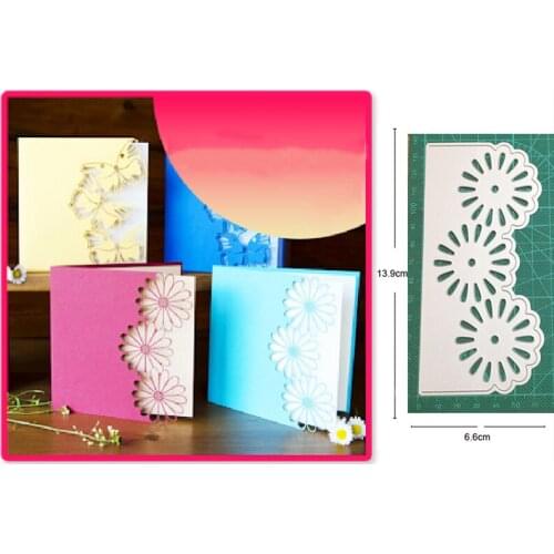 Craft dies metal cutting dies cut die Sunflower Strip Border Scrapbooking dies craft paper knife mould blade punch stencils dies