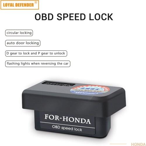 New Module OBD Car Door Lock Automatic OBD Speed Lock Fit CRV Odyssey City Spirior XRV Crider Accord Jade Vezel