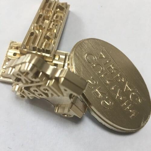 Airbag brass mould for dashboard steering wheel cover embossing stamp D39-D57