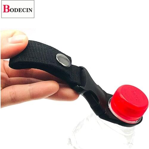 EDC Gear Outdoor Tools Tactical Military Nylon Webbing For Camping Bushcraft Molle Buckle Hook Water Bottle Holder Carabiners