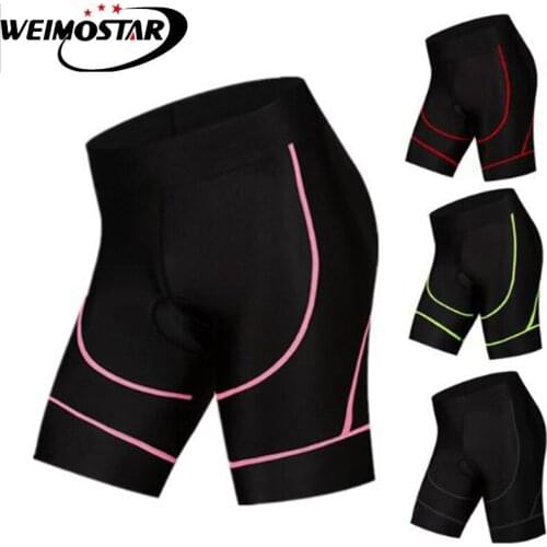 Weimostar High Quality Cycling Shorts Women 4D Gel Padded Mountain Bike Shorts Outdoor Sport Tight Riding mtb Bicycle Shorts