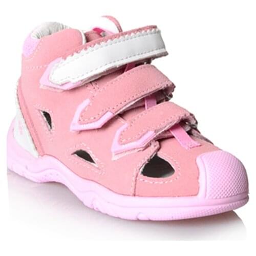 NEW 1pair Kids back hard Orthopedic Shoes Children arch support Genuine Leather shoes, Girl/Boy Baby Child Sandals