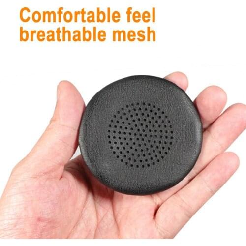 1 Pair Earphone Cushions Breathable Noise-insulation Gaming Headphone Sleeves for PLANTRONICS BLACKWIRE C510 C520 C710 C720