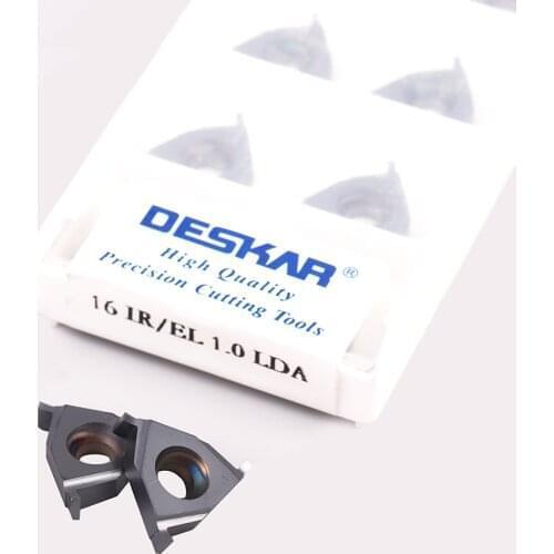 16IR/EL 0.7 0.8 0.9 1.0 1.1 1.2 1.3 1.4 1.5 1.6 1.7LDA high quality Carbide Slotted blade CNC Lathe turning Insert Grooving tool
