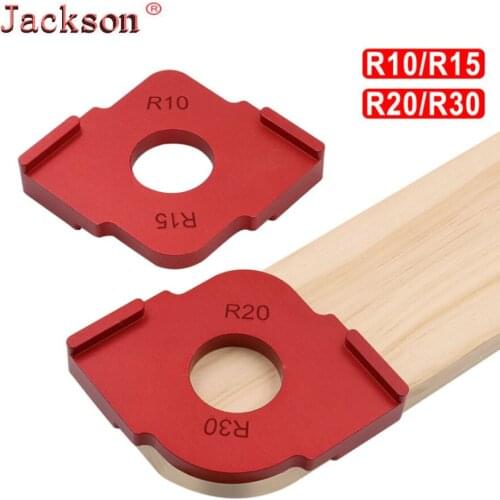 2pcs Woodworking Trimming Round Targeting Templates Ruler Woodworking Engraving Bakelite Milling Aluminum Alloy Arc Steel Ruler