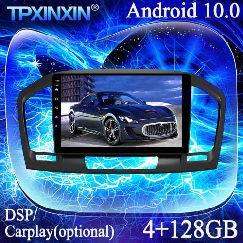 Android 10.0 PX6 IPS 4G+128G For Opel Regal 2009-2013 DSP Carplay Multimedia Player Tape Recorder GPS Navi Auto Radio Head Unit