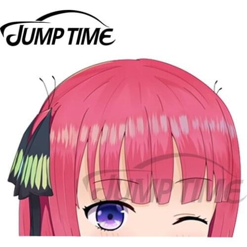 JumpTime 13 x 10cm Nino Wink Peeker Graffiti Car Sticker Waterproof Decal Vinyl Material Occlusion Scratch Suitable for VAN RV