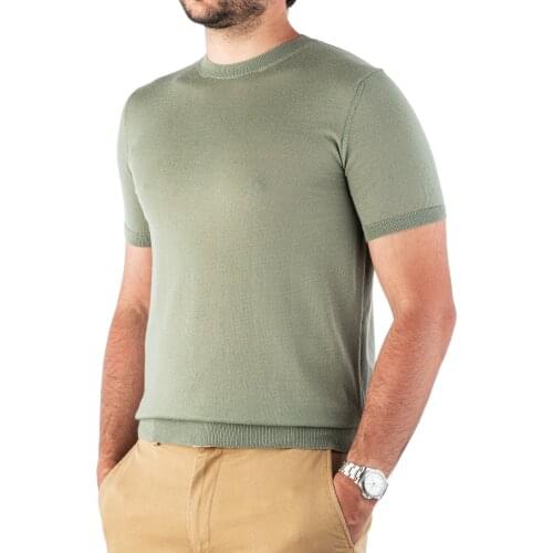 Cashmere Zone Short Sleeve T-shirts For Men