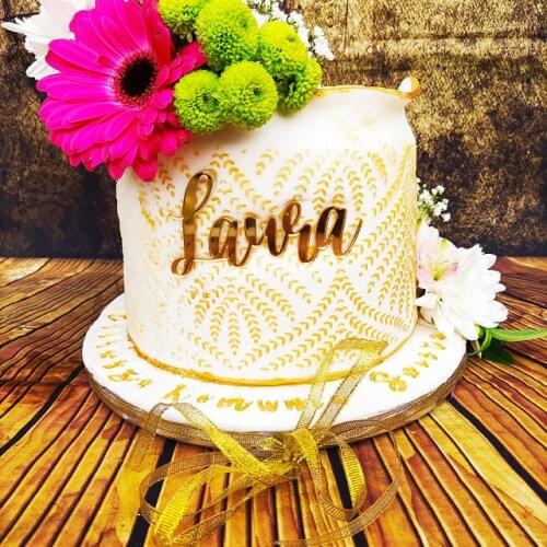 Customised Cake charms acrylic cake topper,wedding cake toppers personalised cake topper Birthday Party Cake Decor