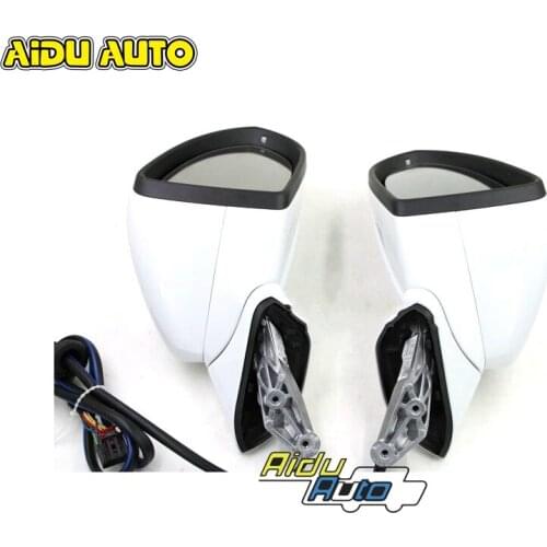 USE For VW Golf 7 MK7 VI Sportsvan Mirror With Cover AUTO folding electric folding Mirror Switch GLASSES Cover 5GG