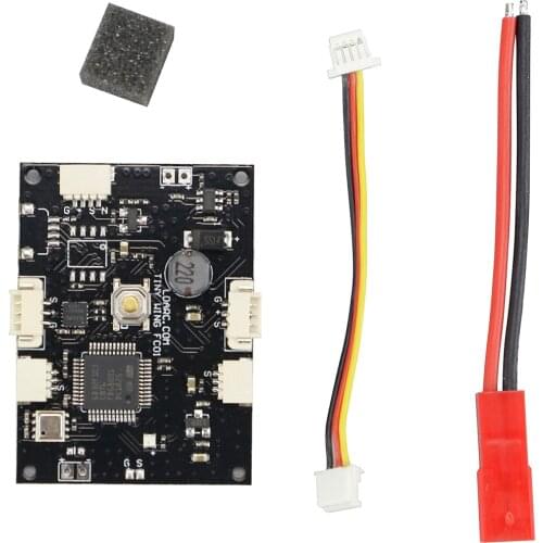 FC01 Flight Controller / PZ-15320 Servo / 3.8*3E Propeller Set for Kingkong Tiny Wing 450X FPV Unbreakable EPP Flying Wing Racer