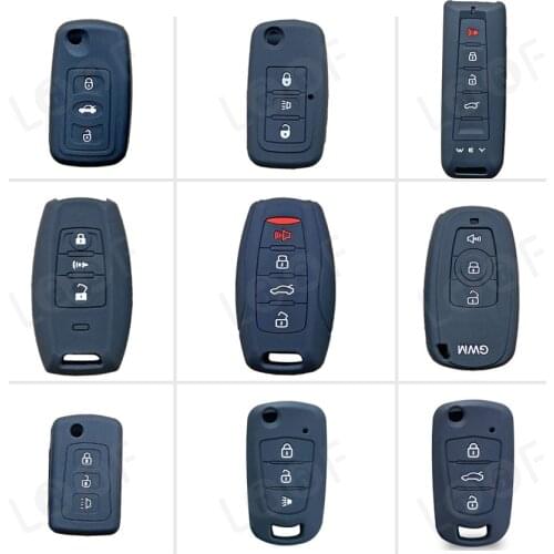 Rubber Car Products Key FOB Protect Skin Cover Case Set for Great Wall GMW Haval Hover H2S H3 H5 H6 H7 H8 H9 F5 F7 F7X F7H N6 M6