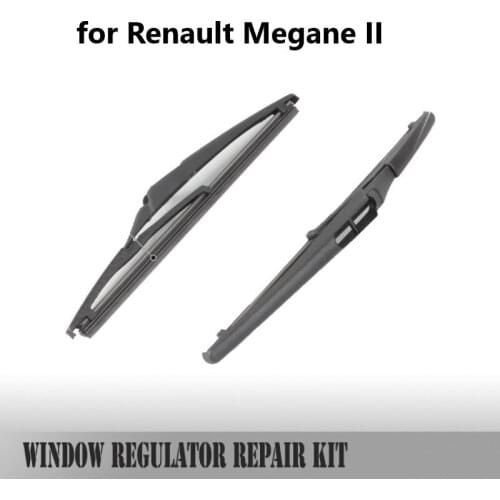 WINDOW CAR BACK REAR WIPER BLADE for Renault Megane II REAR WINDSCREEN WIPER ARM AND BLADE SET BRAND NEW