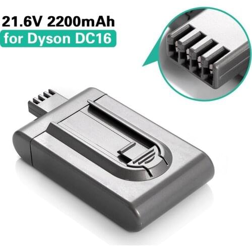 21.6V 2200mAh Vacuum Cleaner Replacement Battery for Dyson DC16 BP01 12097 912433-01 Li-ion Rechargeable Bateria