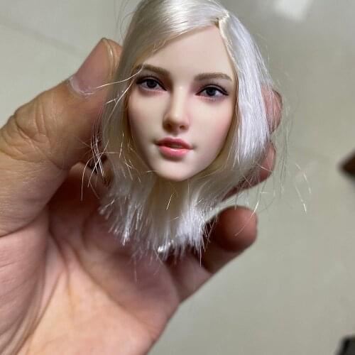 SUPER DUCK 1:6 SET036 MonsterS Hunter Huntress Female Head Sculpt Figures Toys