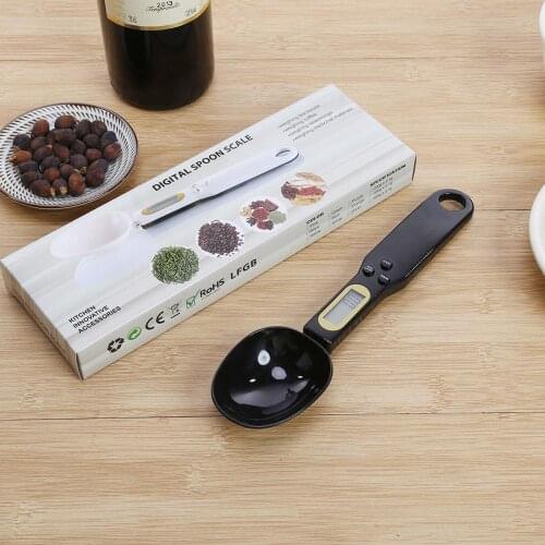 500g/0.1g Precise LCD Digital Measuring Spoons Liquid Crystal Display Weight Volume Food Kitchen Electronic Scale