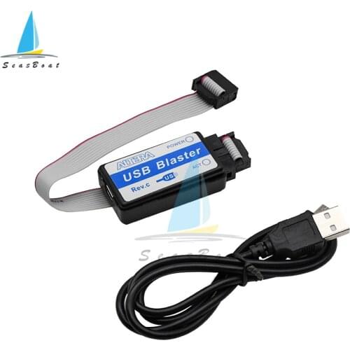 USB Blaster for ALTERA CPLD/FPGA Programmer +10pin JTAG Connection Cable + USB Cable for arduino